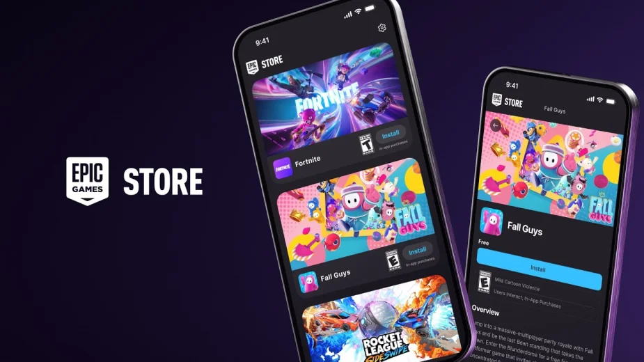 Epic games store na android i ios