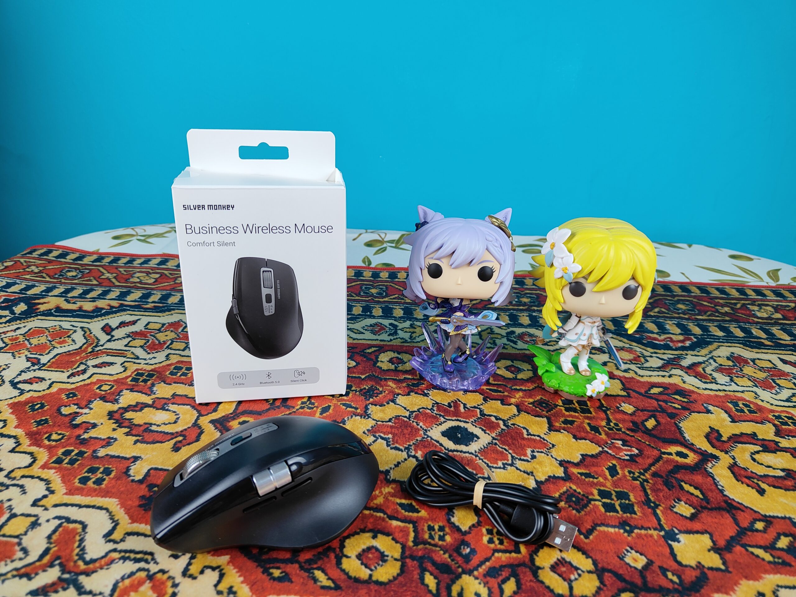 Silver Monkey Business Wireless Mouse