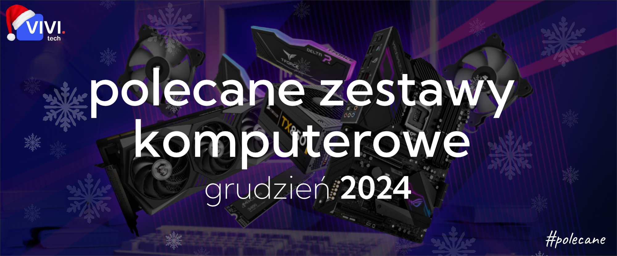 polecane zestawy komputerowe baner pc grudzien RTX 5080 brakujące ROP