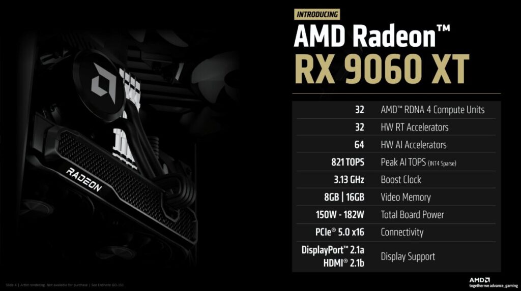 Nowa karta AMD RX 9060 XT