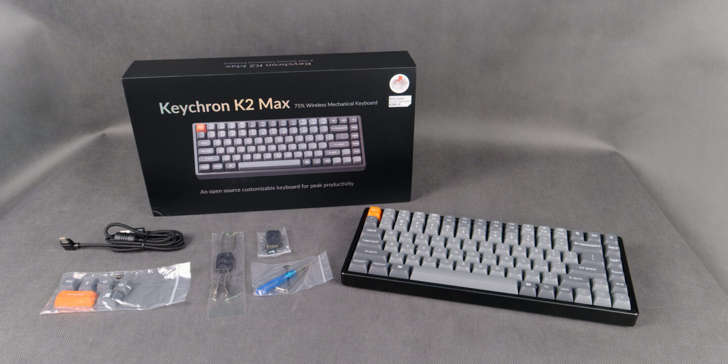 Keychron K2 Max Zestaw