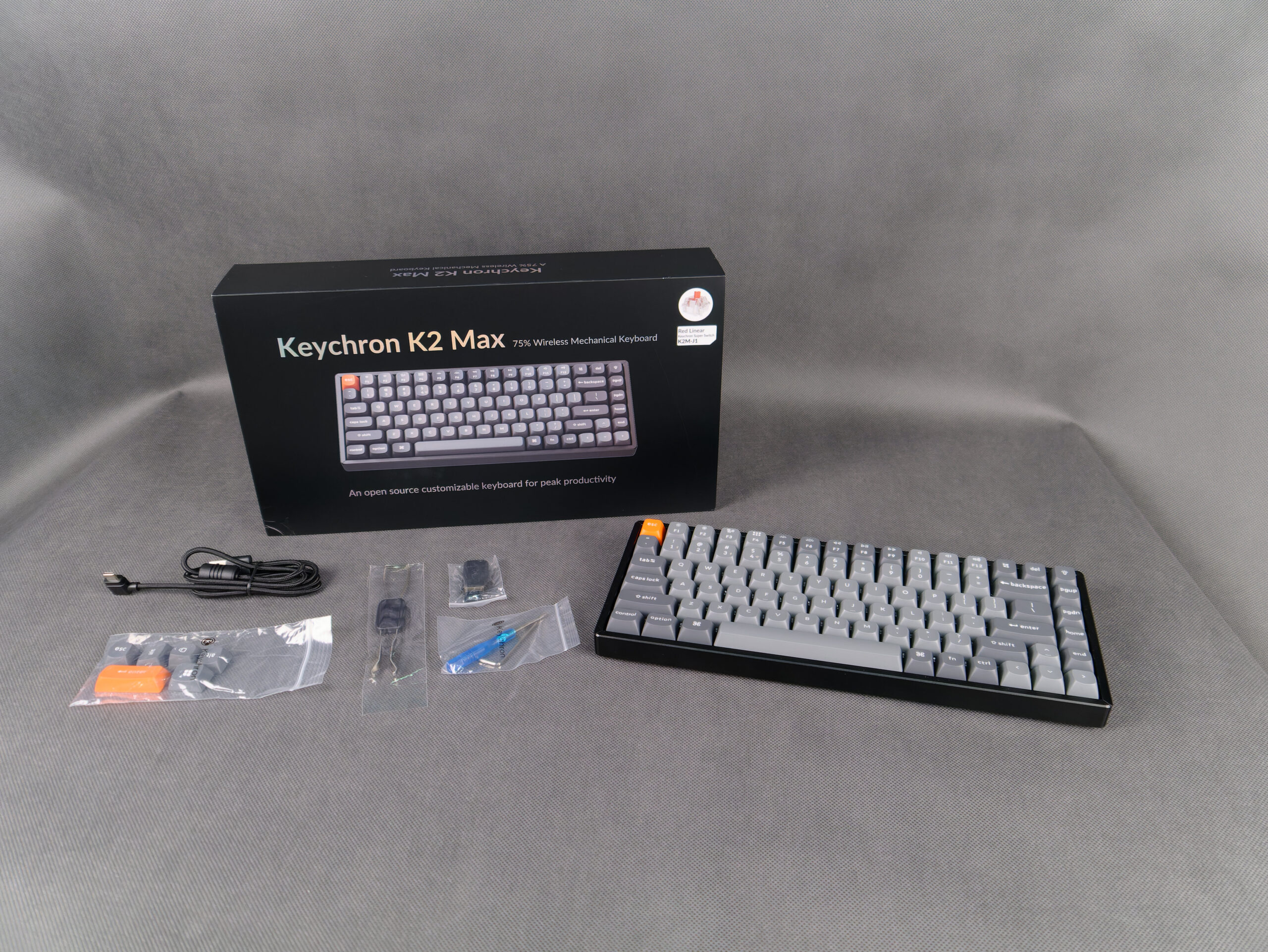 Keychron K2 Max Wireless Zestaw