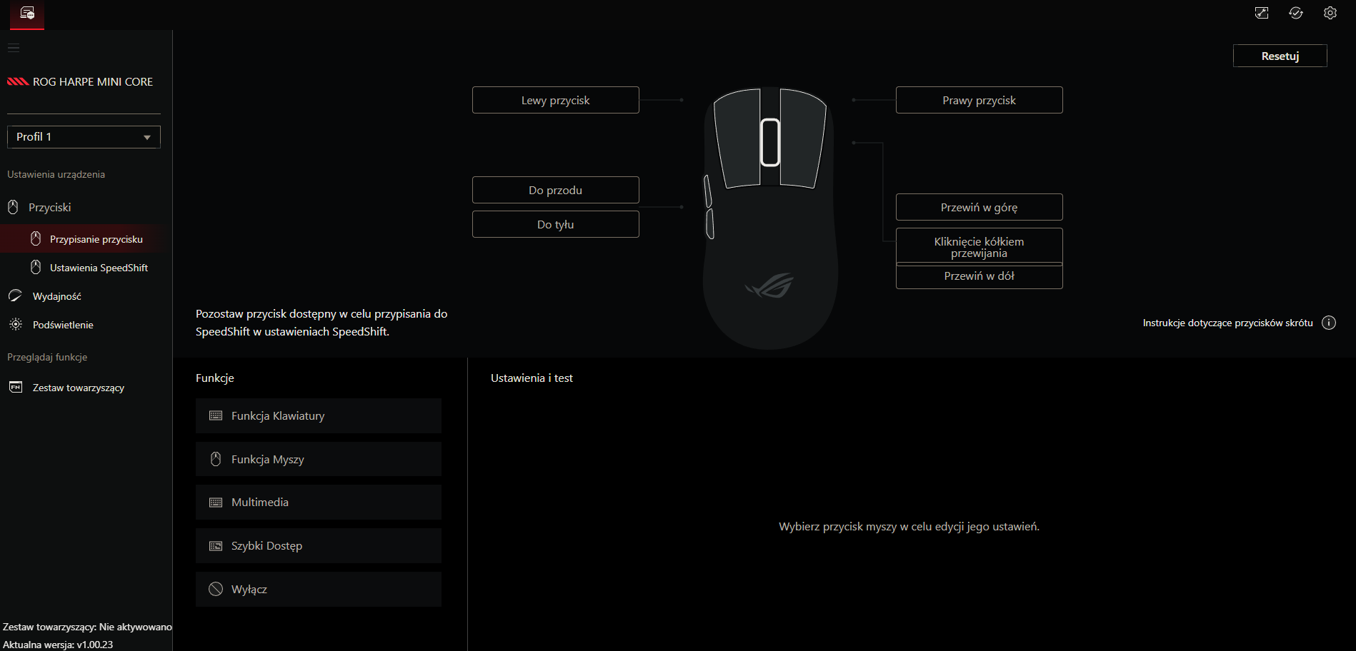 Recenzja ASUS ROG Harpe Mini Core - seria ROG w budżetowym wydaniu 63 Screenshot 22
